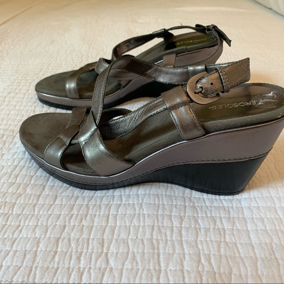 Aerosoles platform wedge sandal size 8 - Picture 12 of 12